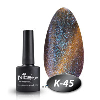 Гель лак Nice кошачий глаз К - 45